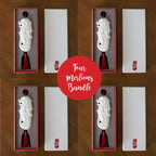 4 Christmas Merlions with Gift Boxes - Bundle Deal
